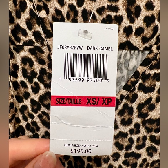 Michael Kors Animal Print Midi Dress BRAND NEW - Picture 4 of 4